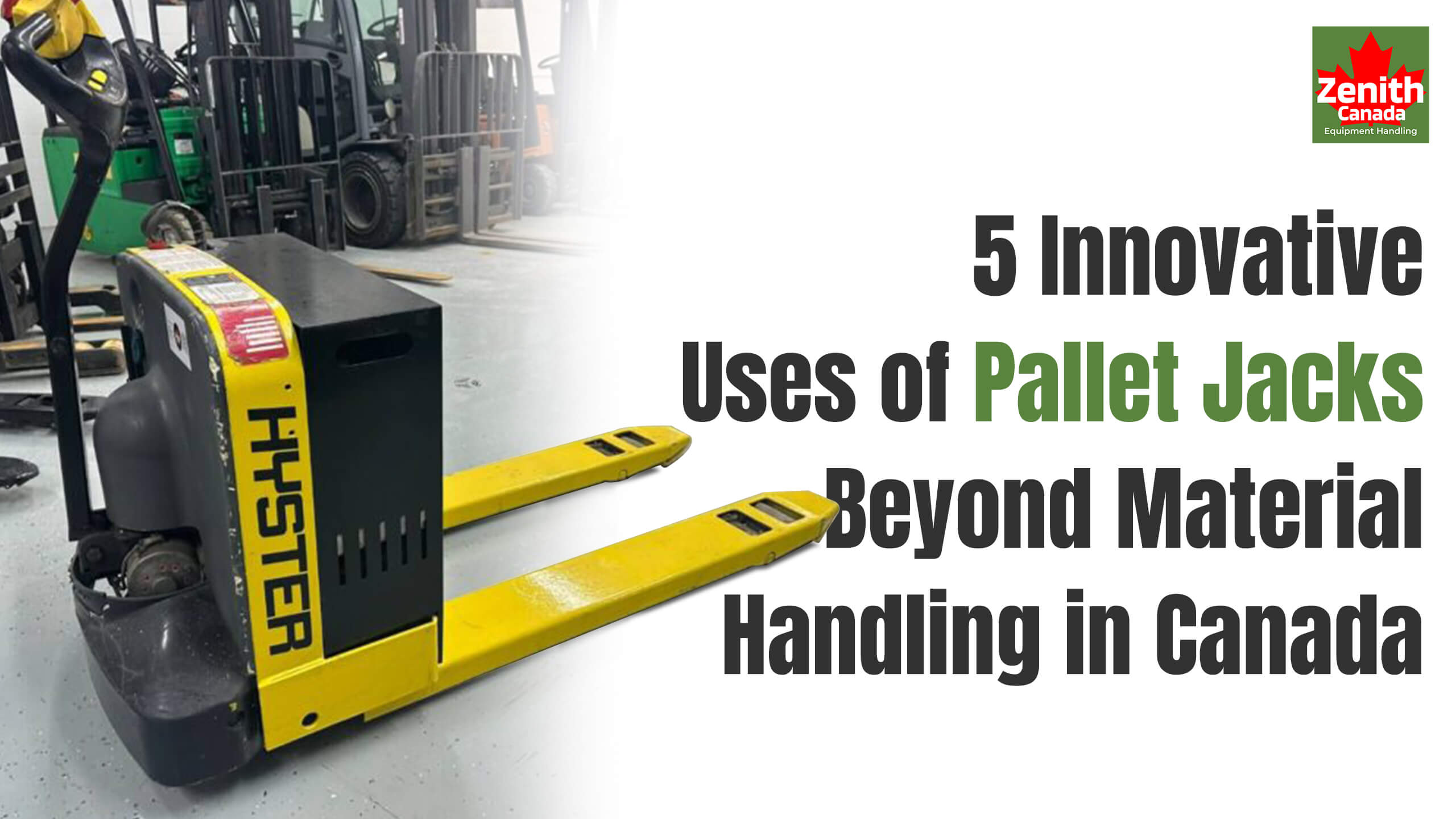 5 Innovative Uses of Pallet Jacks