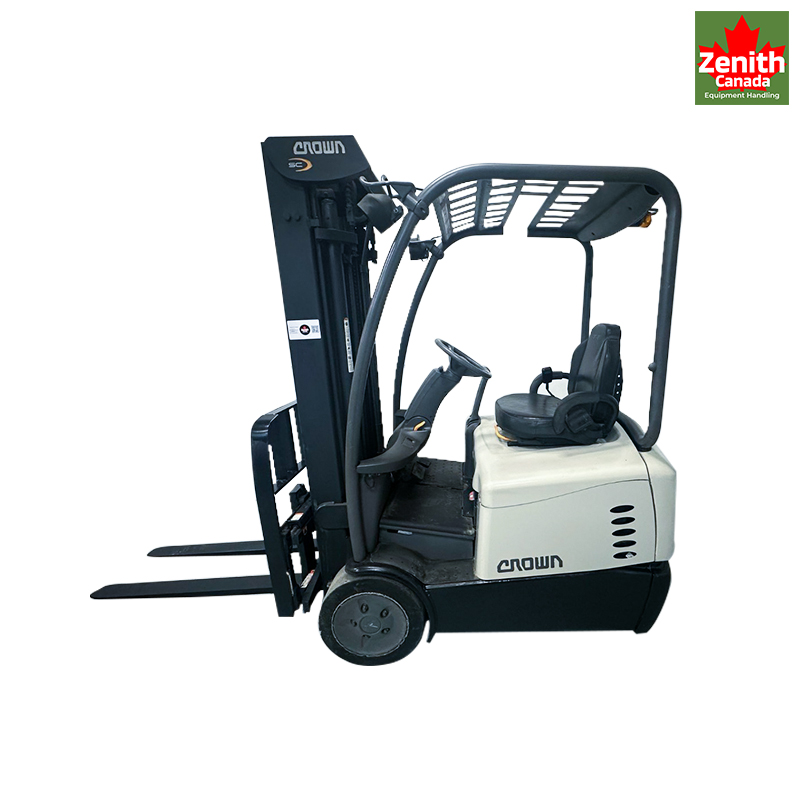 CROWN ELECTRIC 3 WHEEL FORKLIFT FOR SALE