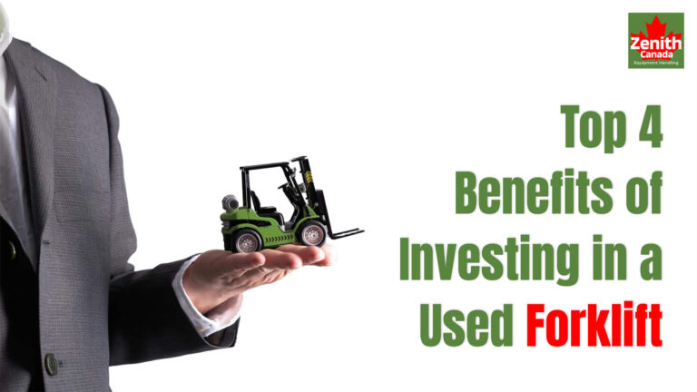 Benefits of Investing in Used Forklift