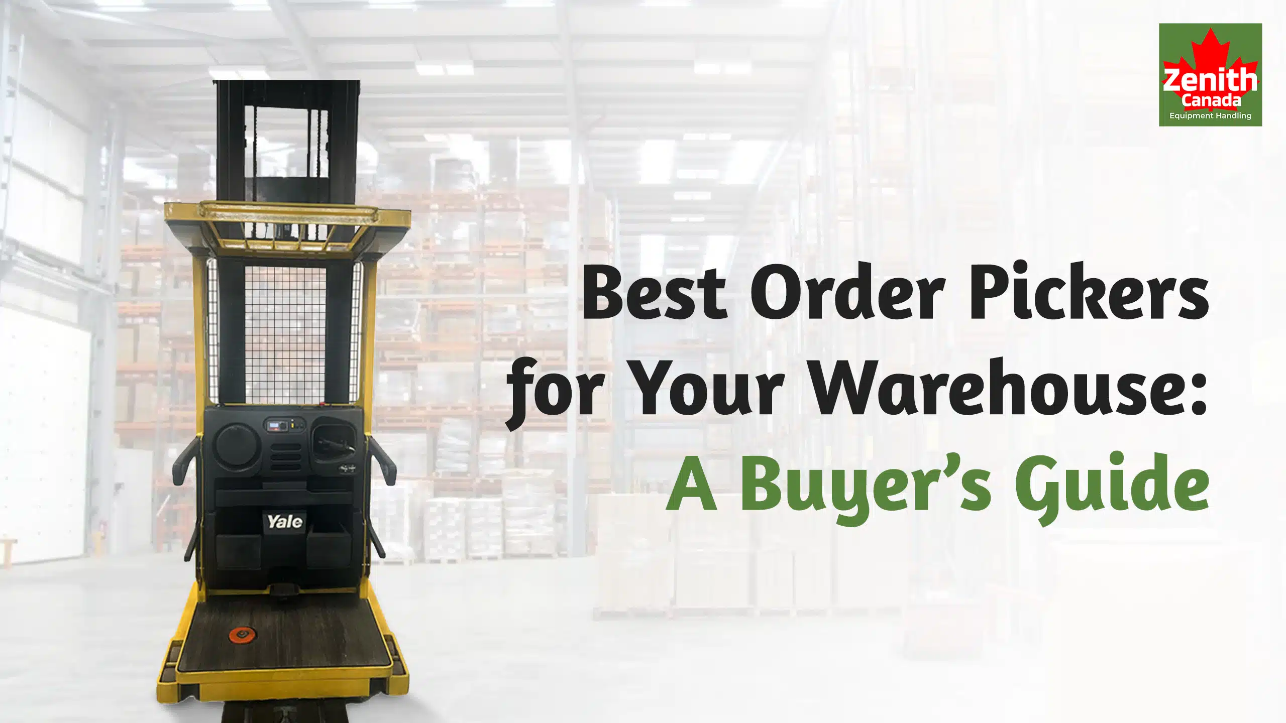 Best Order Pickers for Your Warehouse