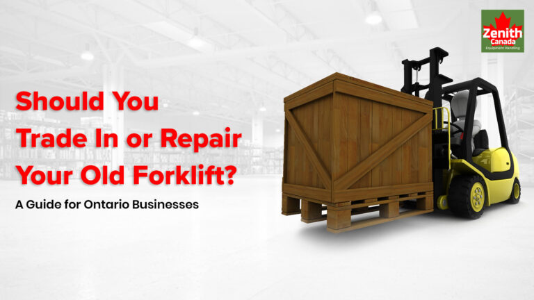 Trade in or Repair Your Old Forklift