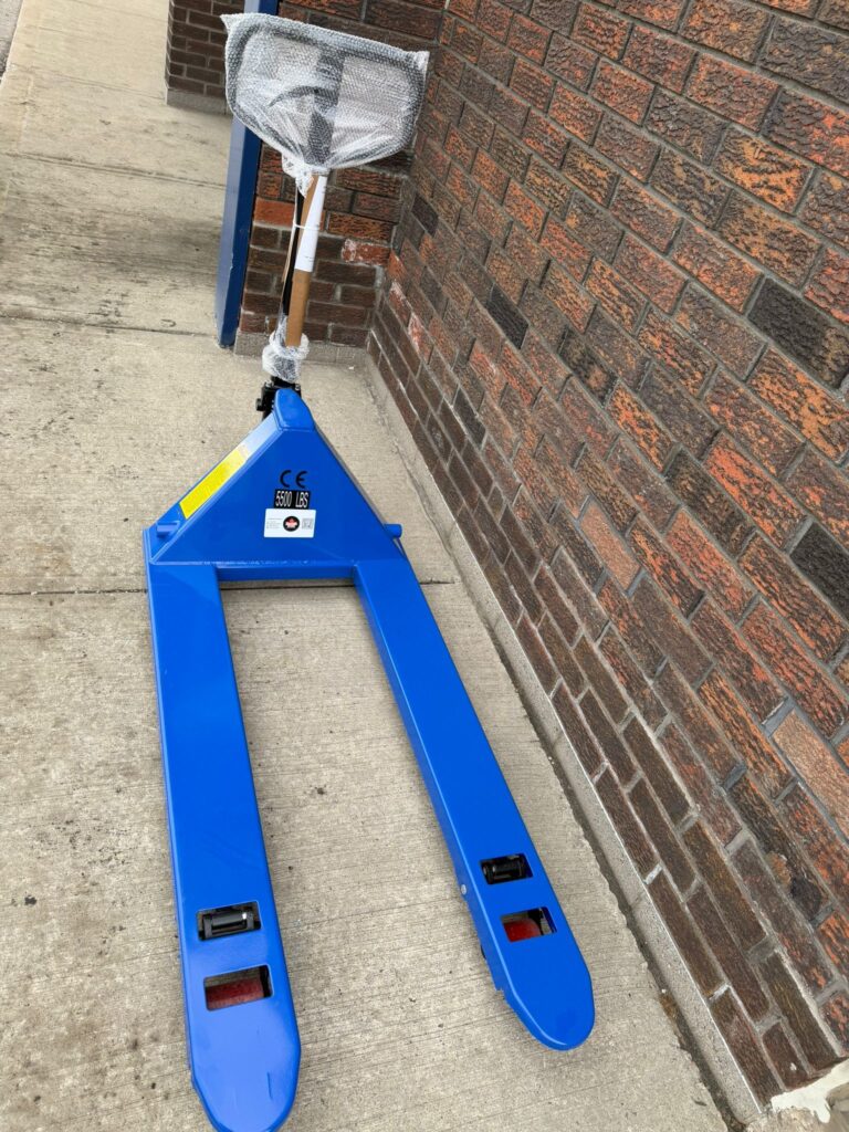 Brand New Pallet Jacks Blue