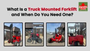 Truck Mounted Forklift Uses
