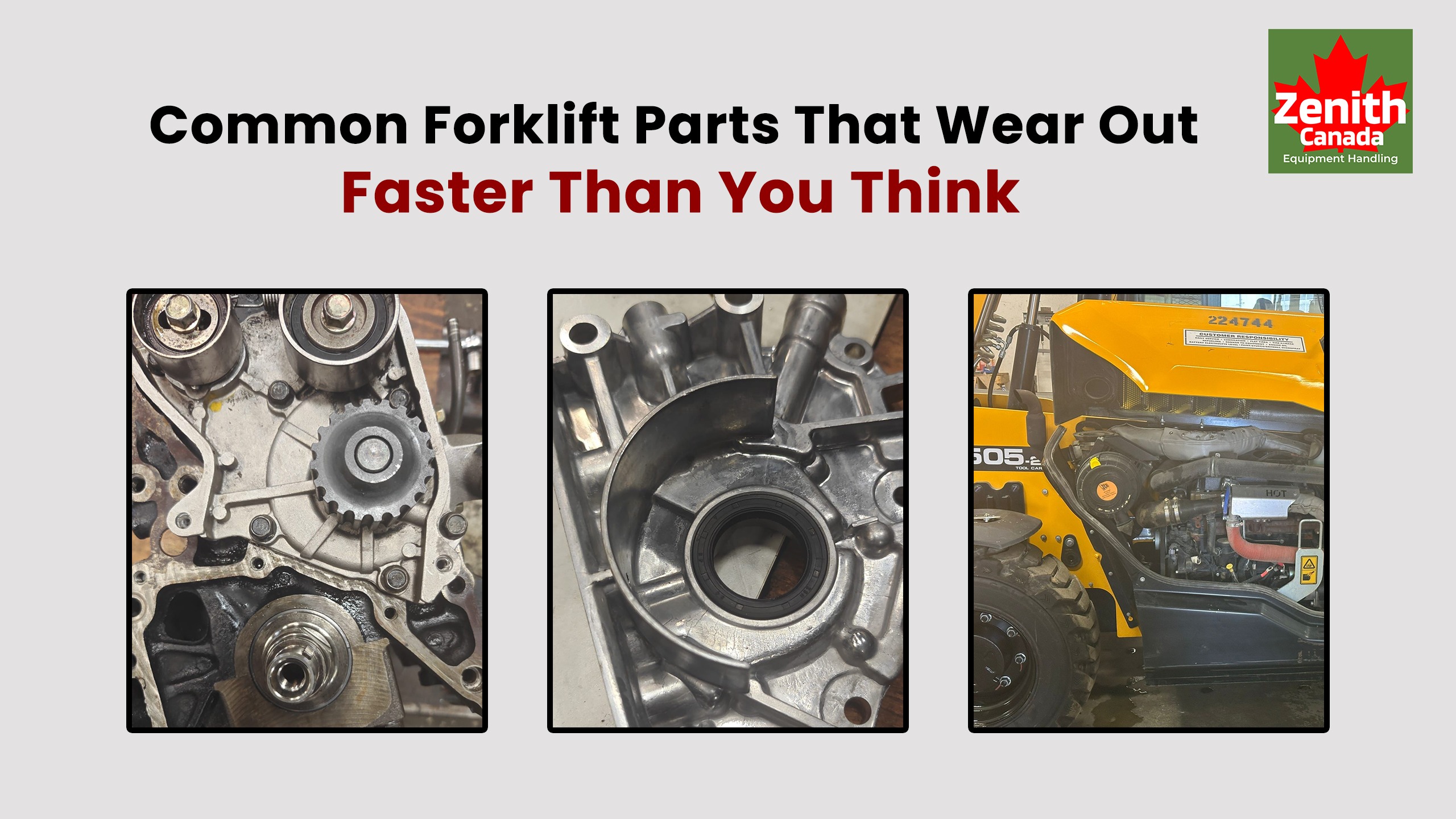 common forklift parts