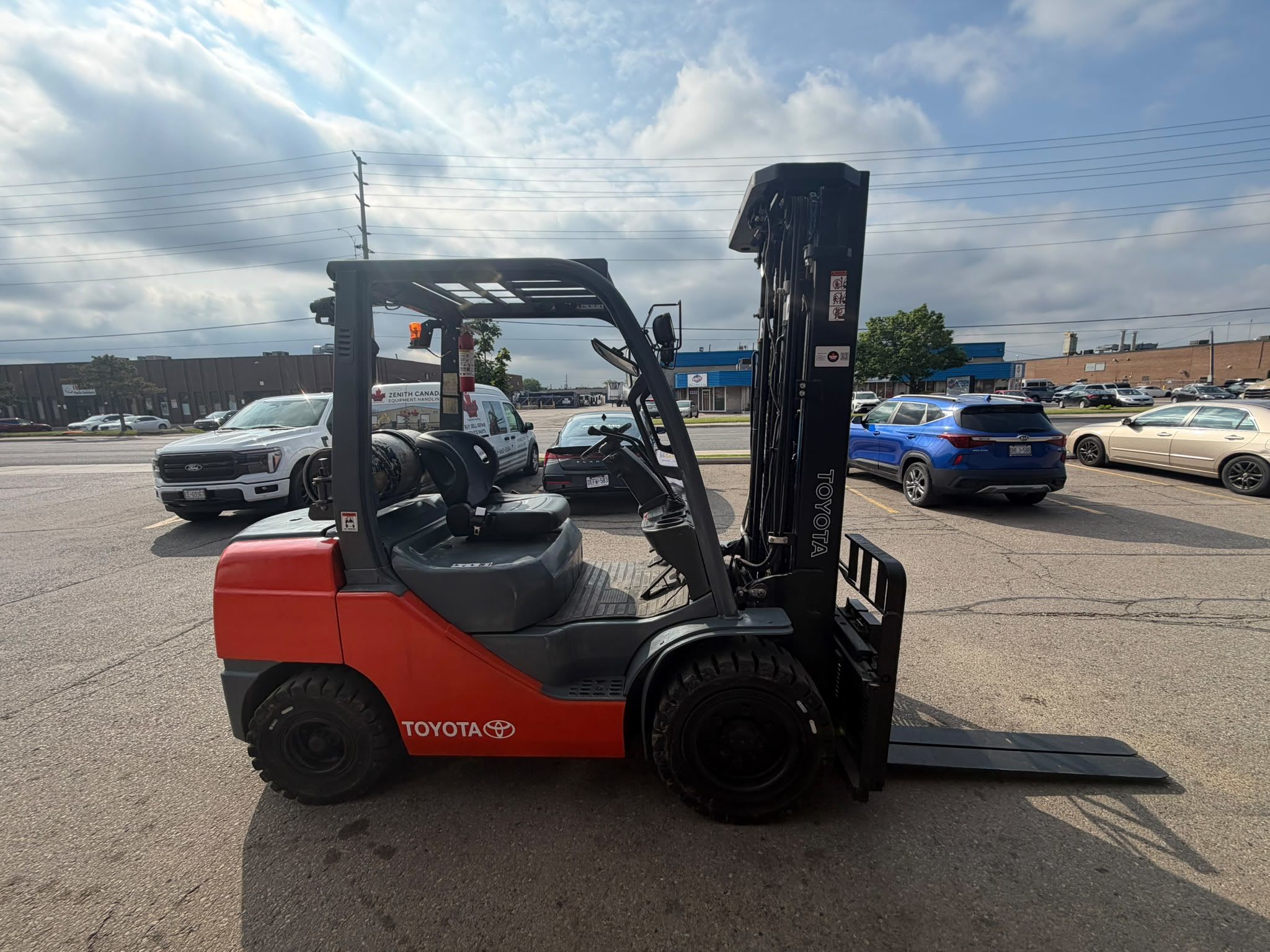 Certified Used Toyota Forklift 2015