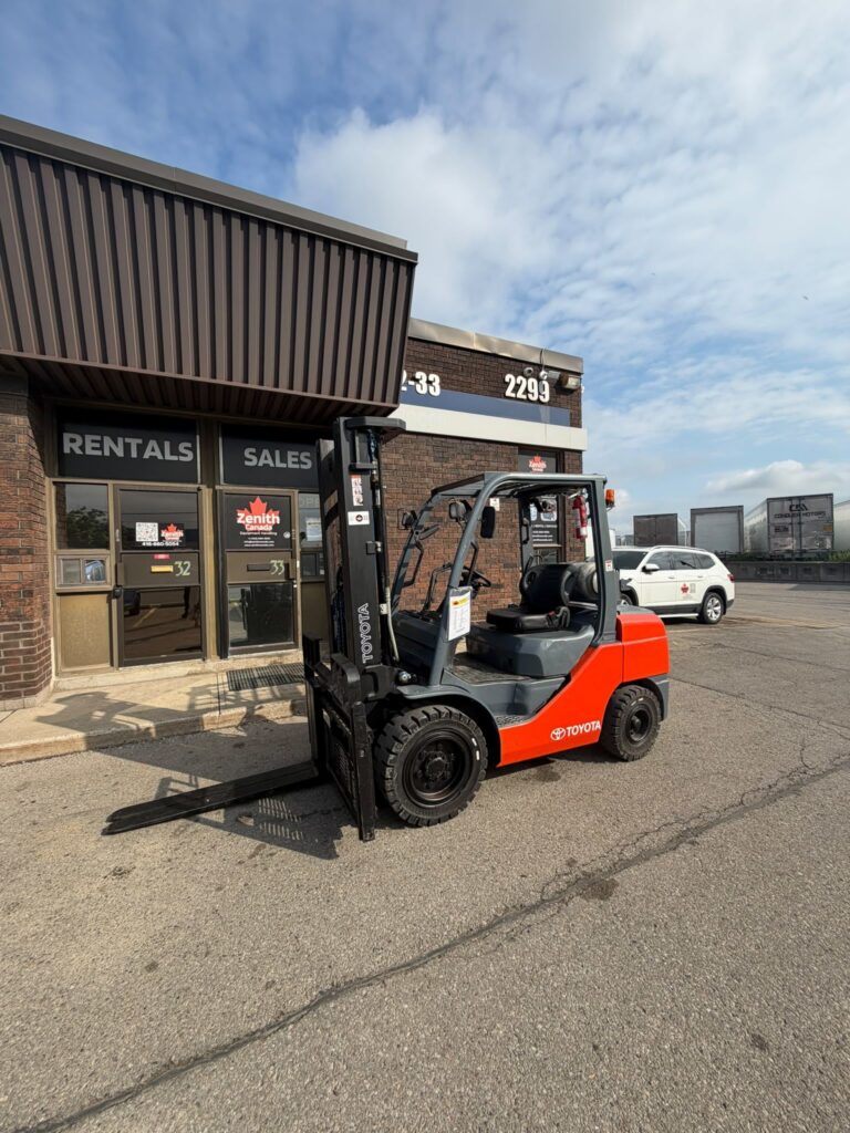 Certified Used Toyota Forklift