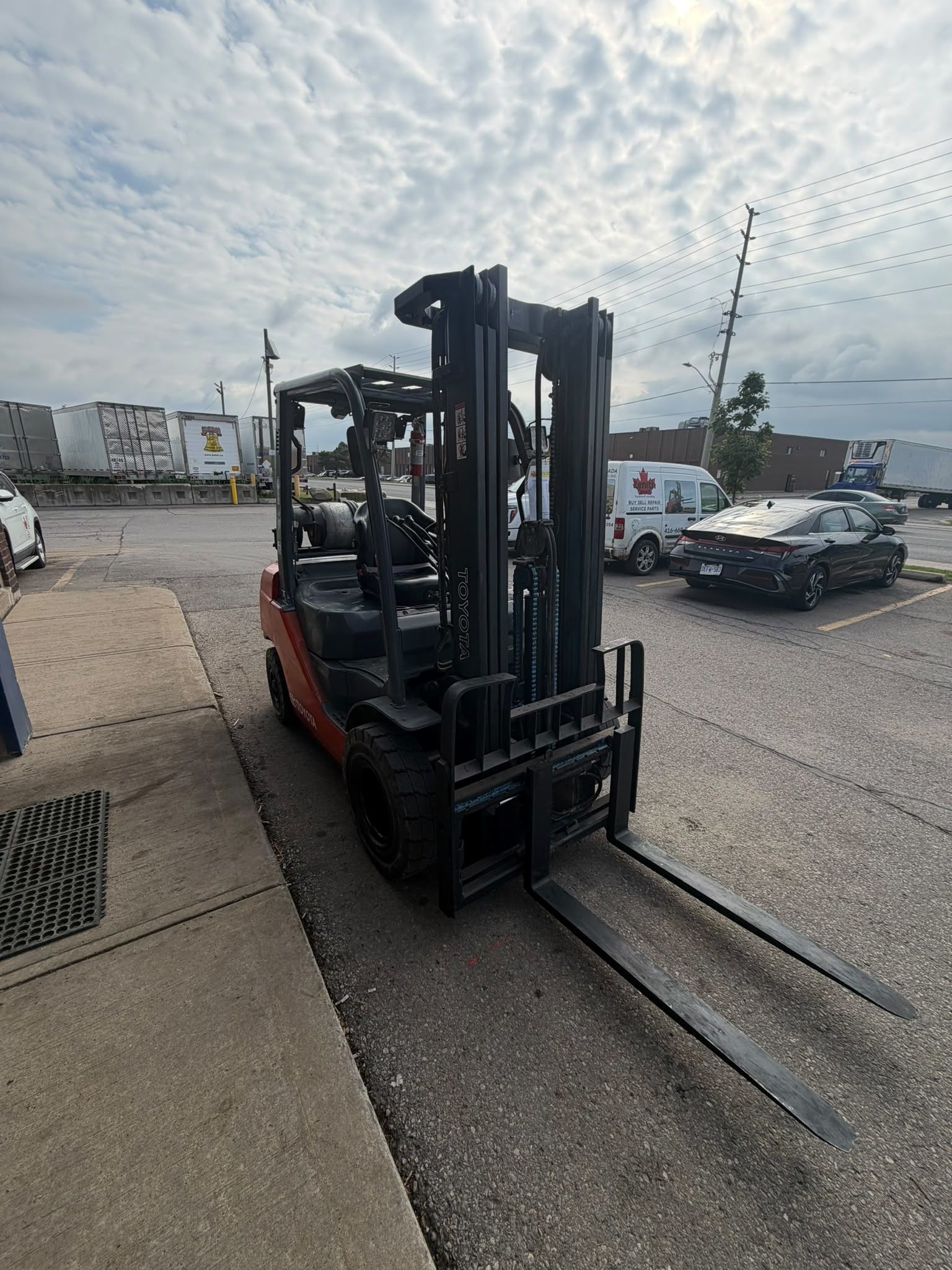 Used Toyota Forklift 8FGU25