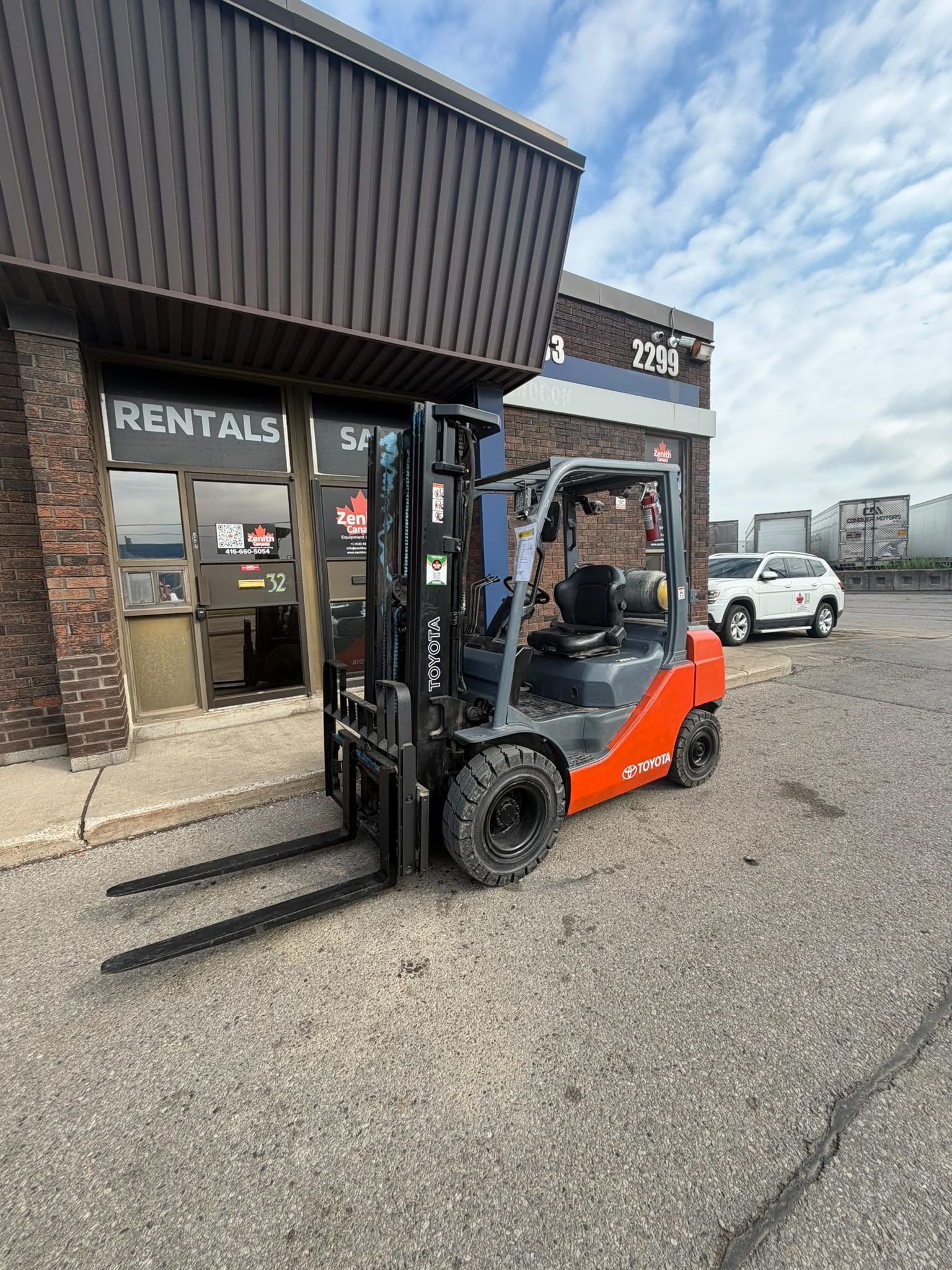 Used Toyota Forklift LPG