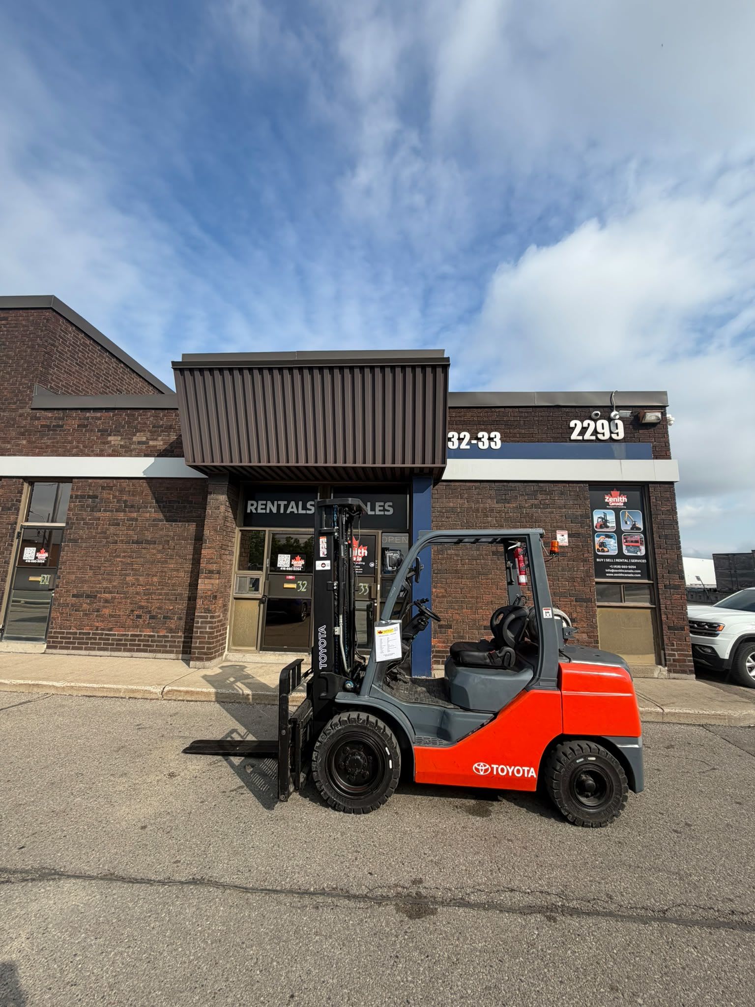 Used Toyota Forklift LPG