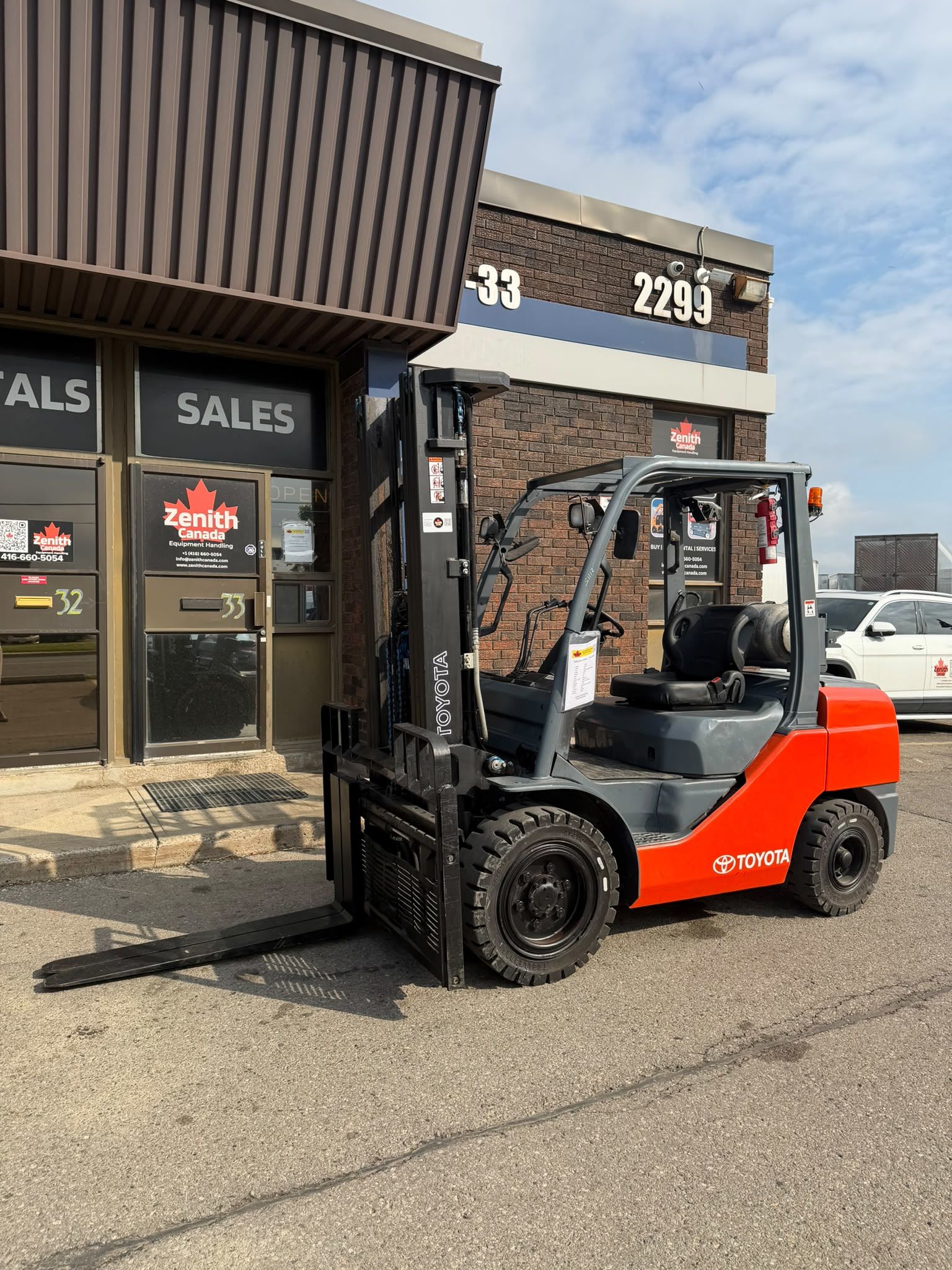 Used Toyota Forklift
