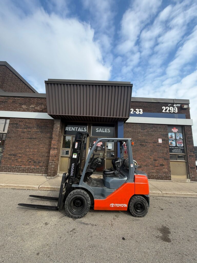 Used Toyota Forkliftt refurbished