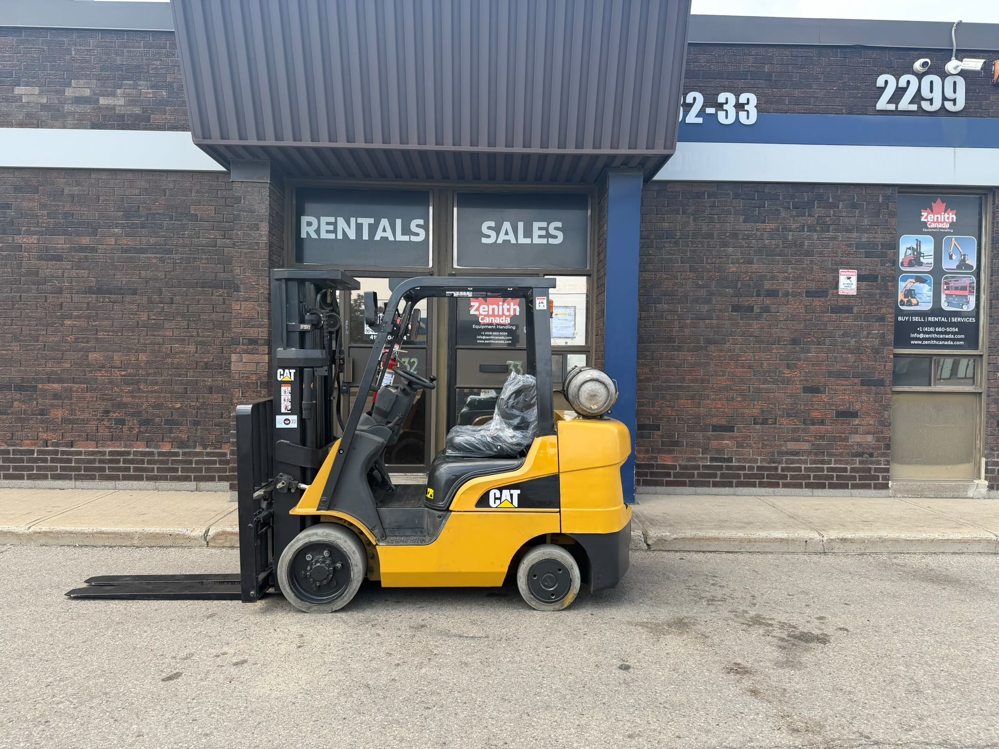 Certified Used Caterpillar Forklift 2019