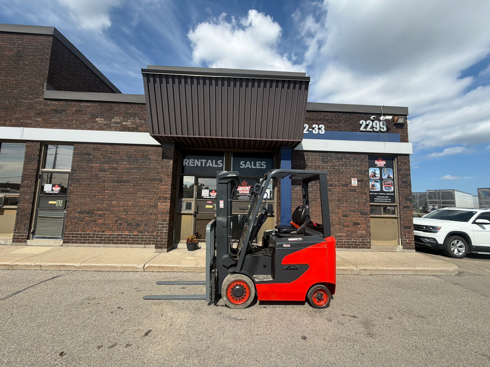 Certified Used Linde Forklift 2018