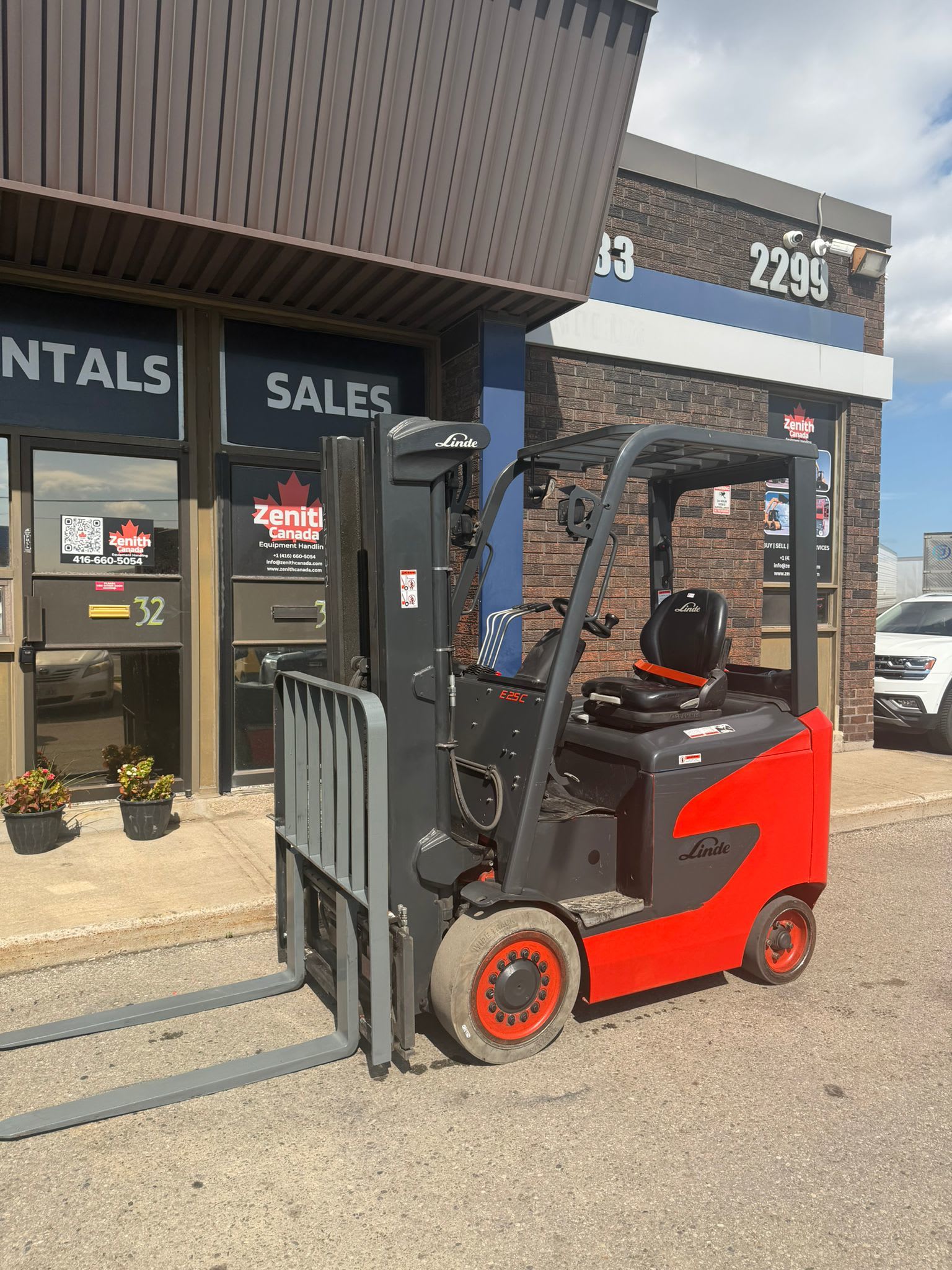 Used Linde Forklift E25C