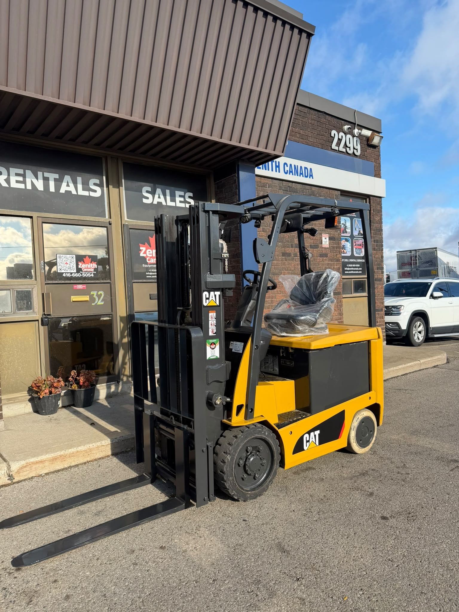 Used Cat Forklift Electric