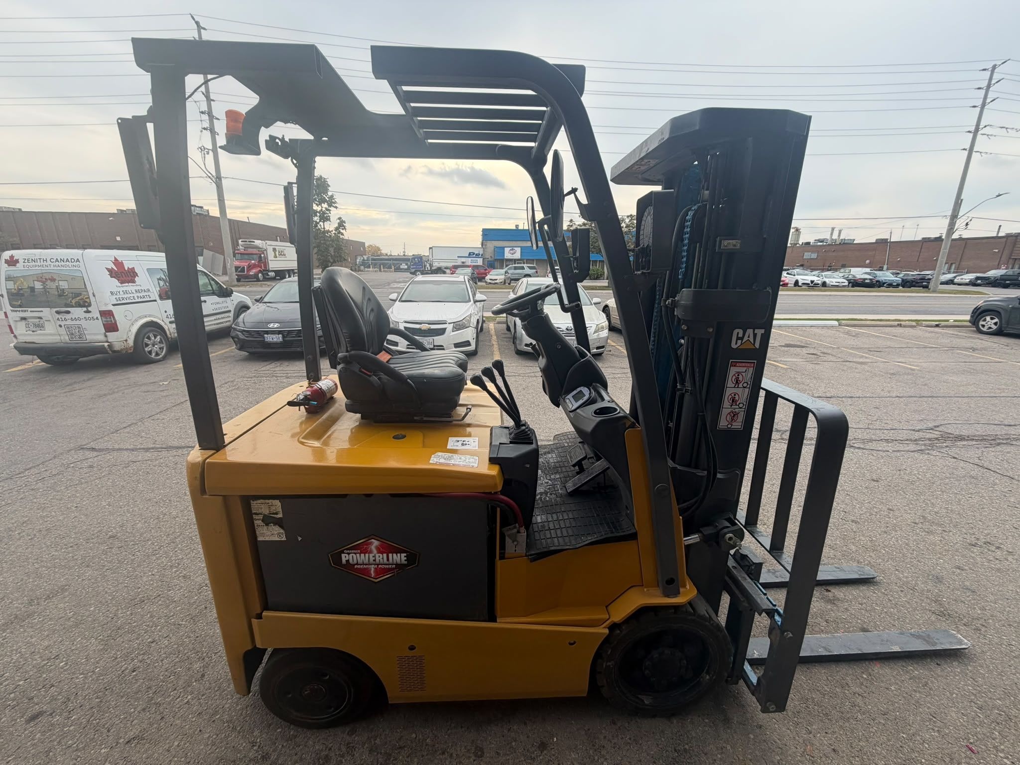 Used Cat Forklift Electric