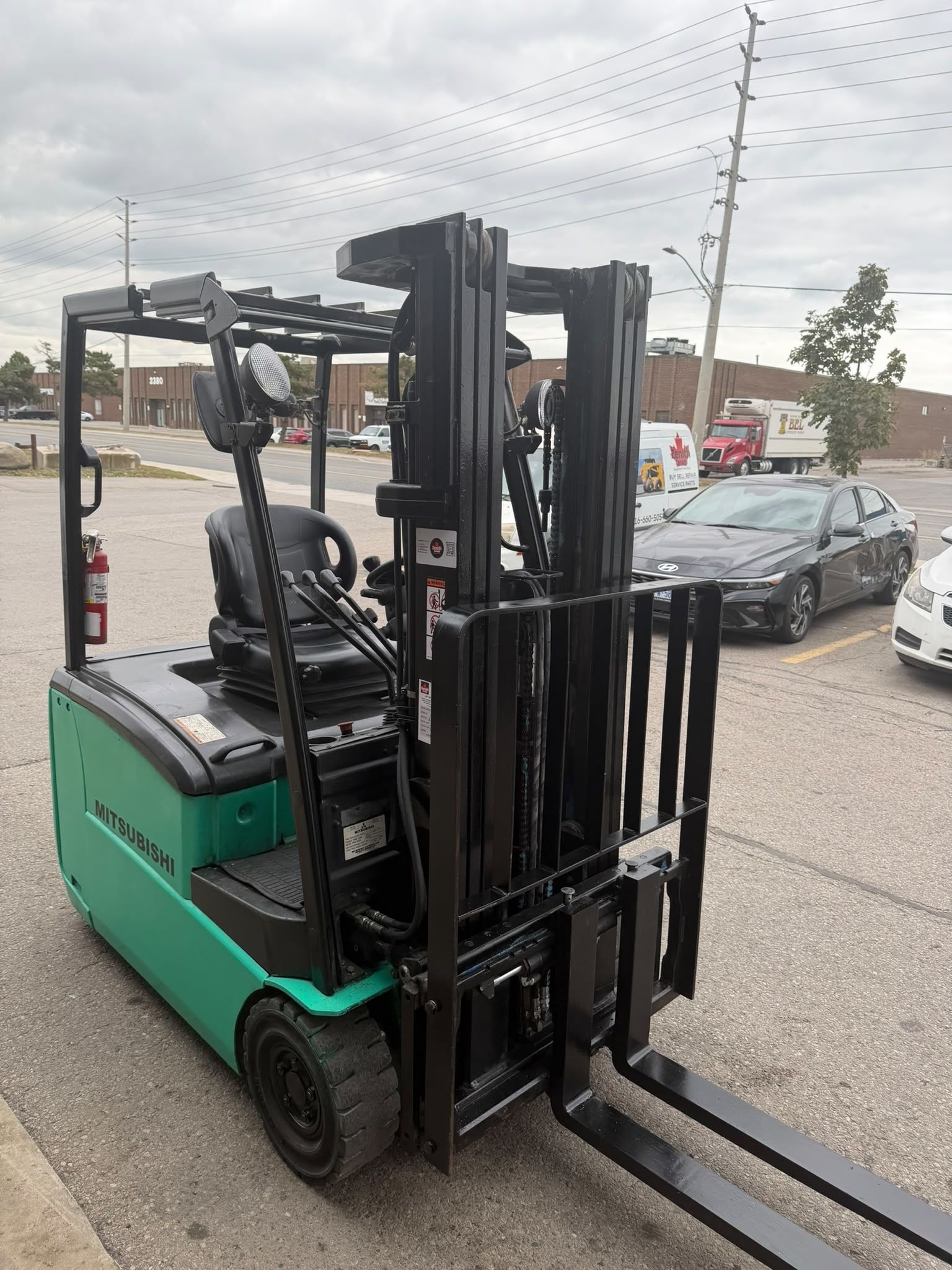 Used Mitsubishi Forklift Electric