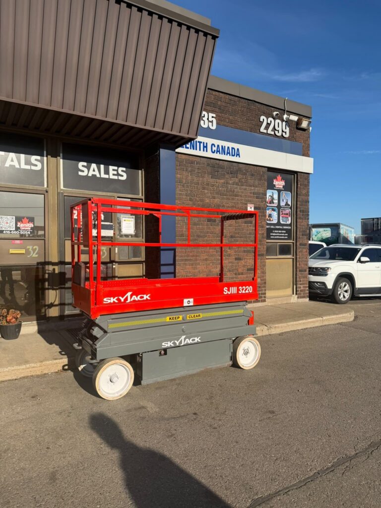 Used Skyjack Scissor Lift 12 Volt
