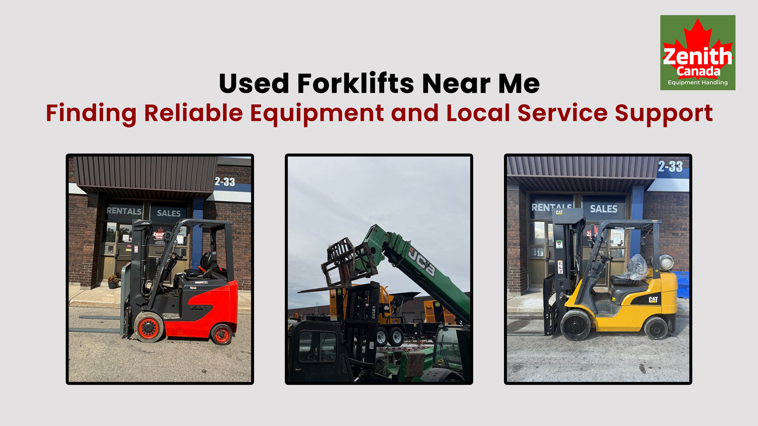 used forklifts near me